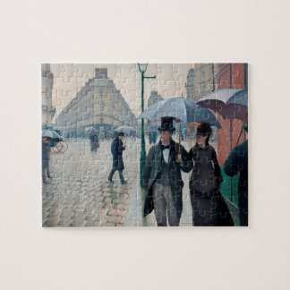 Puzzle Journée de la Pluie de Paris par Gustave Caillebot