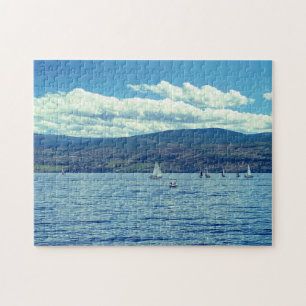 Puzzle Journée Voilier Voilier Lake Water Scenery