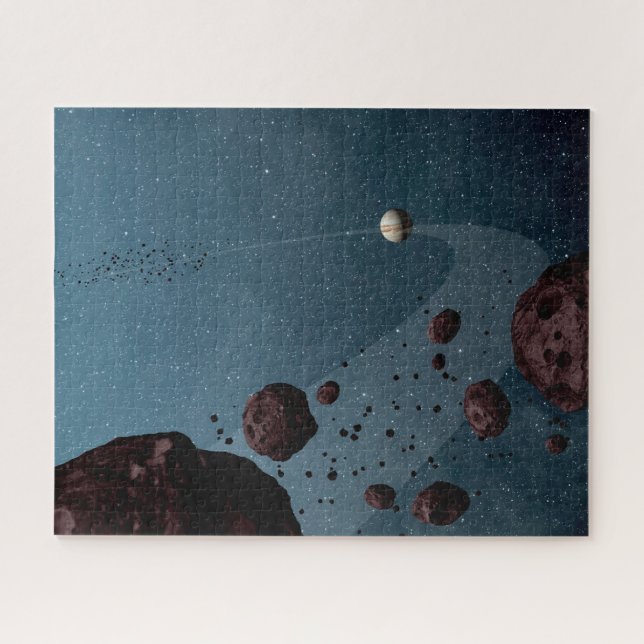 Puzzle Jovian Trojans Astéroïdes. (Horizontal)