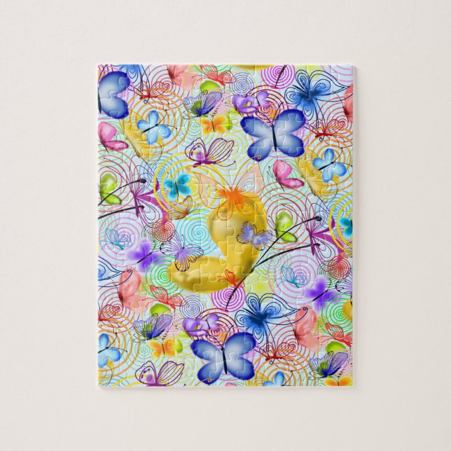 Puzzle Joy - Beurre mignonne - Printemps (Vertical)