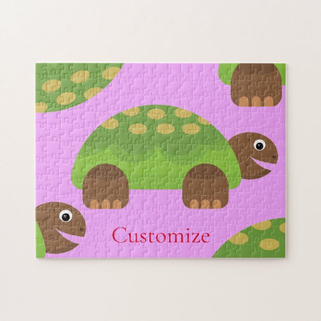 Puzzle Joyeuse tortue souriante Thunder_Cove (Horizontal)