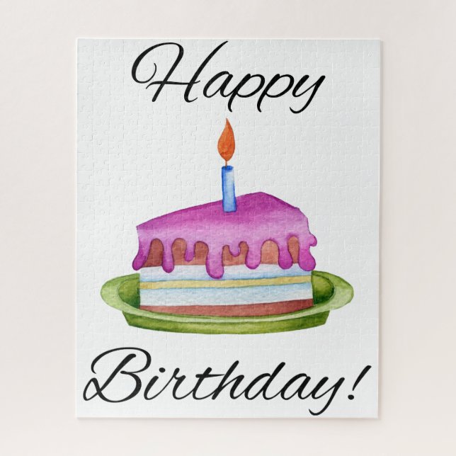 Puzzle Joyeux anniversaire ! (Vertical)