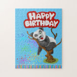 Puzzle Joyeux Anniversaire Panda Ours Bougies<br><div class="desc">Sports,  jouets et jeux > Jouets et jeux > Puzzles</div>