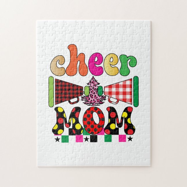 Puzzle Joyeux cadeau de Noël maman (Vertical)