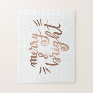 Puzzle Joyeux et lumineux - cuivre