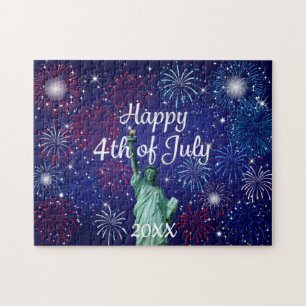 Puzzle Joyeux feux d'artifice 4 juillet