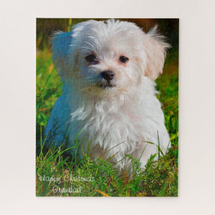 Puzzle Joyeux Grand-Père de Noël.