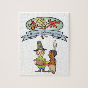 Puzzle Joyeux jour de Thanksgiving casse-tête dinde