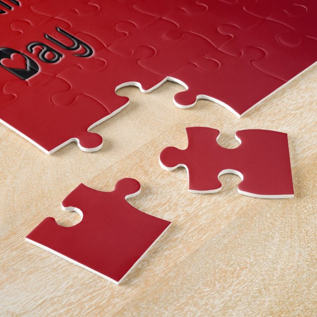 Puzzle Joyeux Jour des Valentines (Côté)