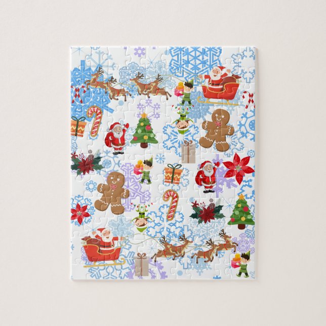 Puzzle Joyeux Noël (Vertical)