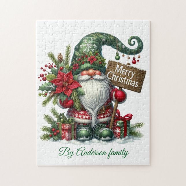 Puzzle Joyeux Noël (Vertical)