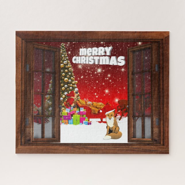 Puzzle Joyeux Noël (Horizontal)