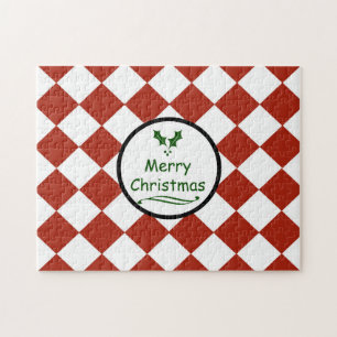 Puzzle Joyeux Noël avec motif diamant