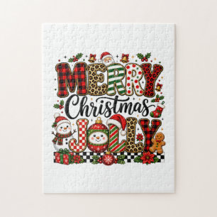 Puzzle Joyeux Noël gai