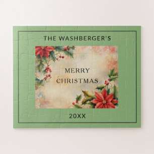 Puzzle Joyeux Noël personnalisé