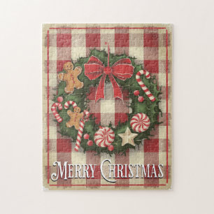 Puzzle Joyeux Noël vintage
