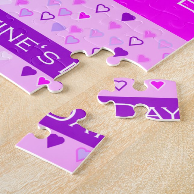 Puzzle Joyeux Saint Valentin (Côté)