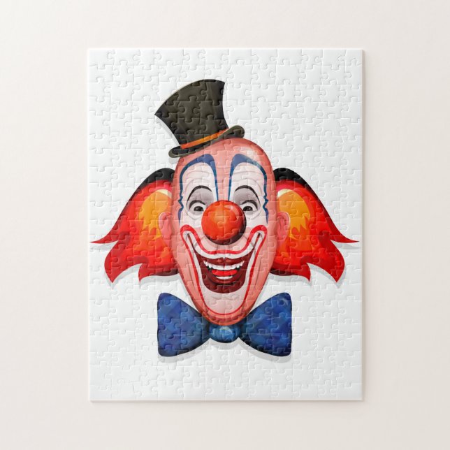 Puzzle Joyeux visage de clown (Vertical)