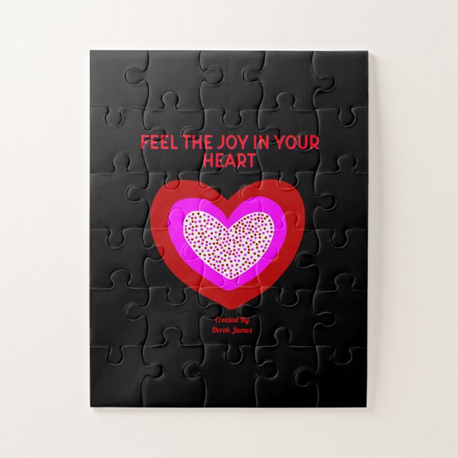 Puzzle Joyful Heart Puzzle, (27,94 cm x 35,56 cm) (Vertical)