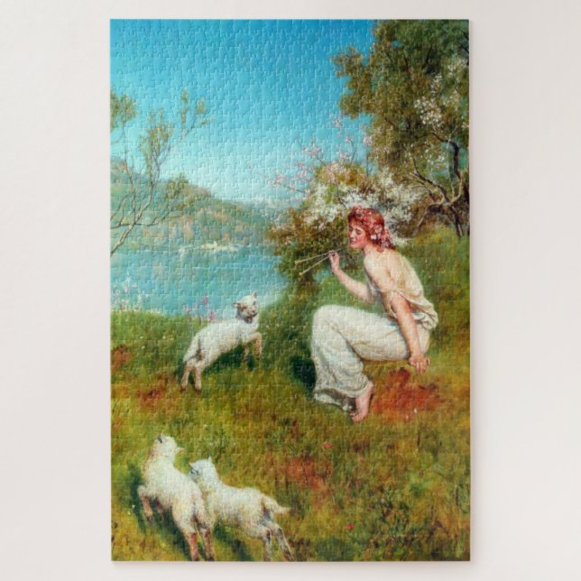 Puzzle Joys of Spring (par John Collier) (Vertical)