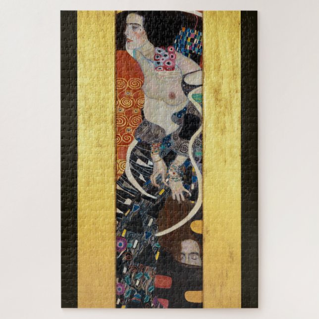Puzzle Judith II Avec Holofernes De Tête Par Gustav Klimt (Vertical)