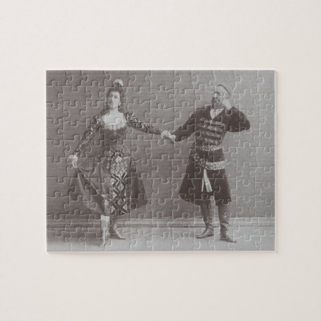 Puzzle Julia et Felix Kschessinsky dans le mazu (Horizontal)