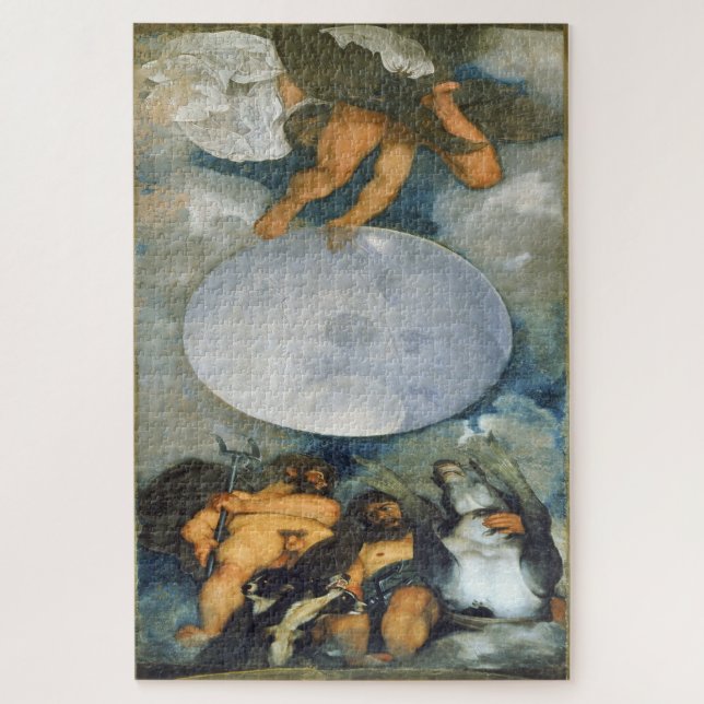 Puzzle Jupiter, Neptune et Pluto (1597) par Caravaggio (Vertical)
