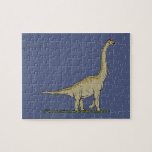 Puzzle Jurassique Dinosaure Brachiosaurus