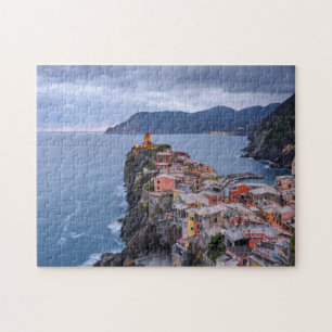 Puzzle Juste après le coucher du soleil   Vernazza,