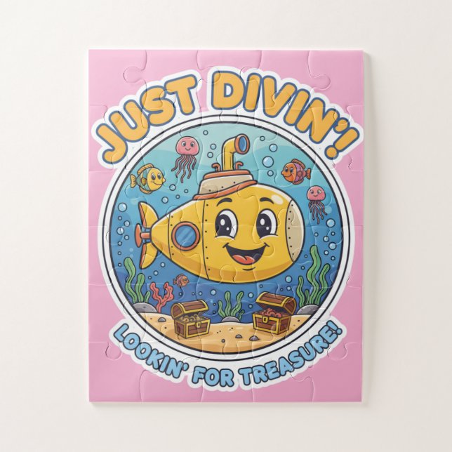 Puzzle Juste Divin ! À la recherche d'un trésor ! - Joyeu (Vertical)