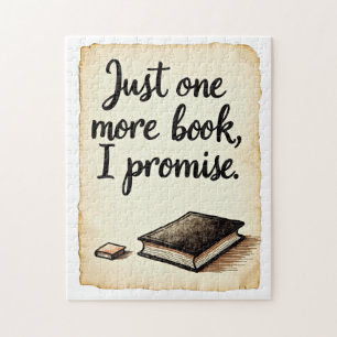 Puzzle Juste un livre de plus