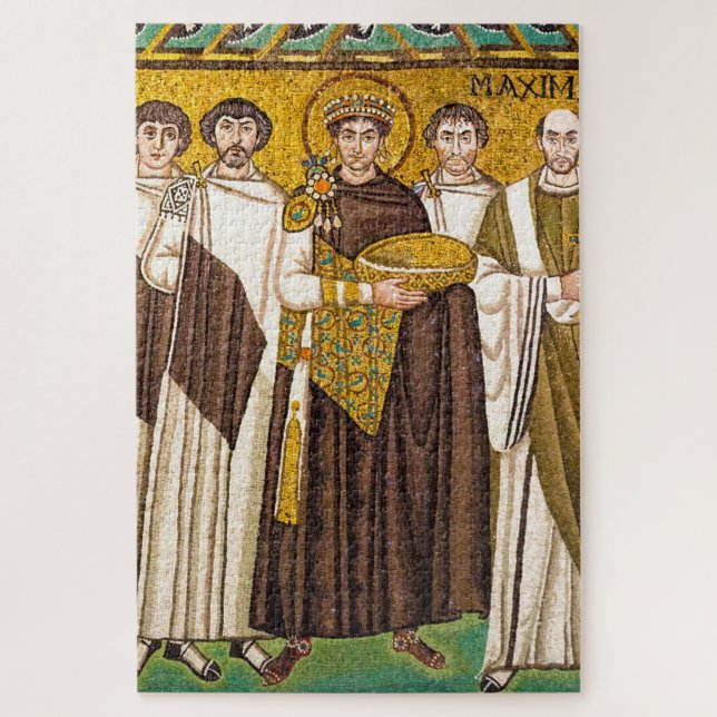 Puzzle Justinien le Grand empereur romain (Vertical)