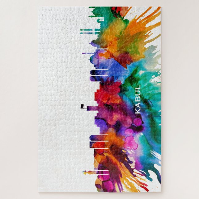 Puzzle Kaboul Skyline (Vertical)