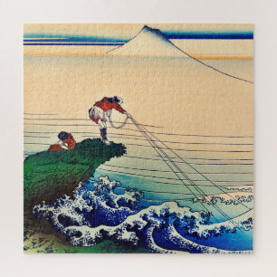 Puzzle Kajikazawa dans la province de Kai par Katsushika