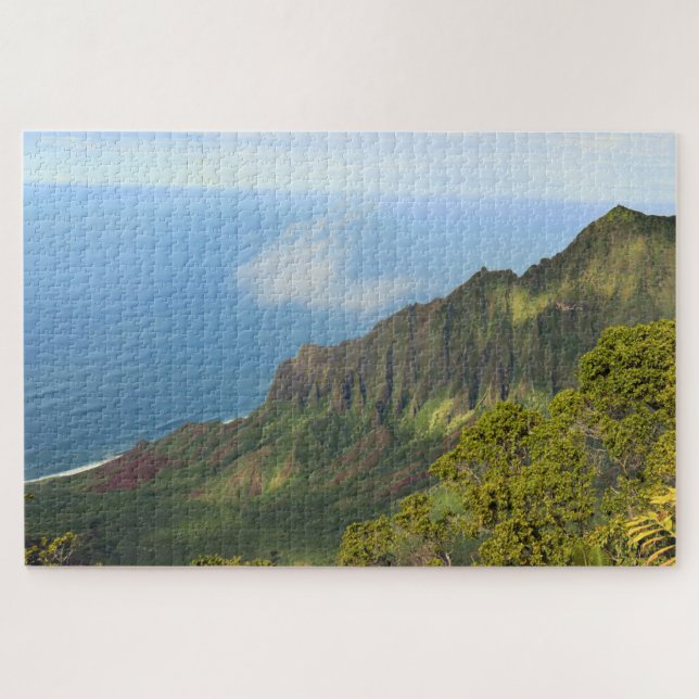 Puzzle Kalalalu Overlook - Kauai, Hawaii - 20x30 -1014 pc (Horizontal)
