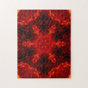 Puzzle Kaleidoscope flamboyant flocon de neige Orange Gra