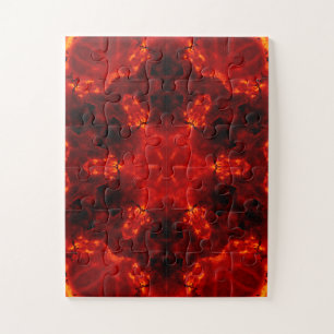 Puzzle Kaleidoscope flamboyant flocon de neige Orange Gra