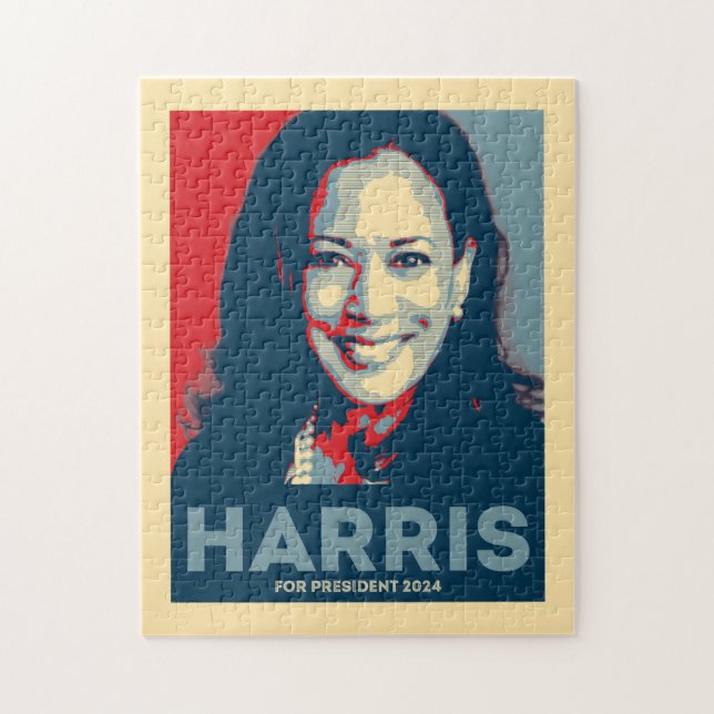 Puzzle Kamala Harris pour le président 2024 - Hope (Vertical)