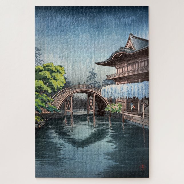 Puzzle Kameido Tenmangu par Tsuchiya Koitsu (Vertical)