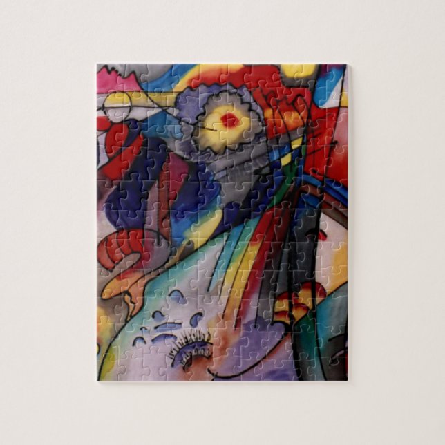 Puzzle Kandinsky 1913 Peinture Abstraite (Vertical)
