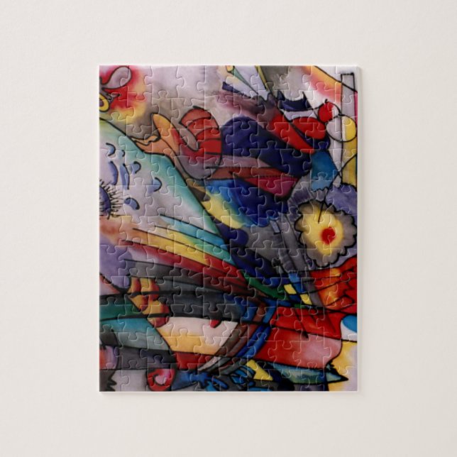 Puzzle Kandinsky 1913 Peinture Abstraite (Vertical)