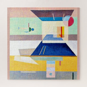 Puzzle Kandinsky - Après La Droite - À Gauche Jigsaw Puzz