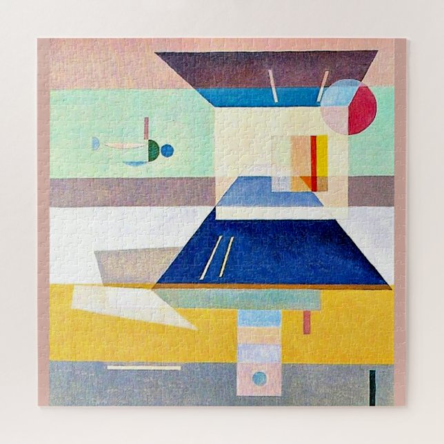 Puzzle Kandinsky - Après La Droite - À Gauche Jigsaw Puzz (Horizontal)