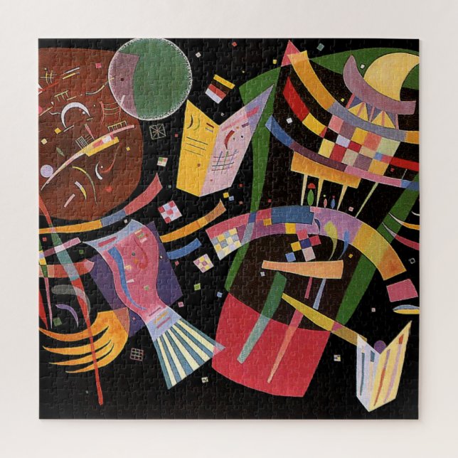 Puzzle Kandinsky artwork, Composition X, (Vertical)