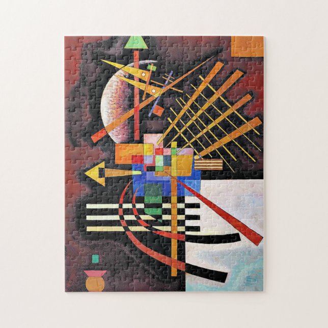 Puzzle Kandinsky - Au-dessus et à gauche, (Vertical)