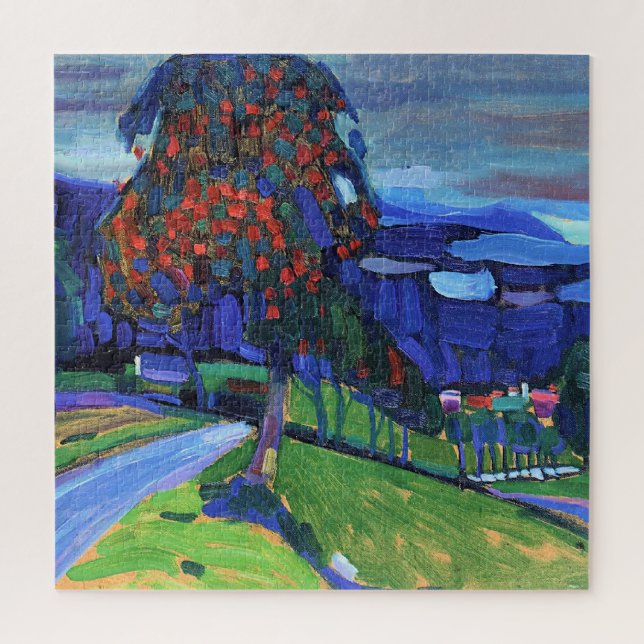 Puzzle Kandinsky - Automne à Murnau, (Vertical)