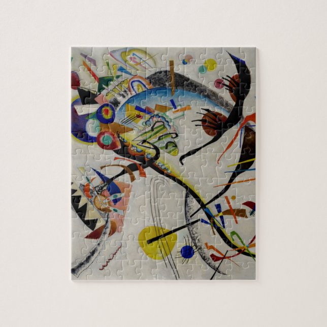 Puzzle Kandinsky Blue Segment (Vertical)