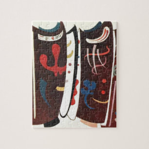 Puzzle Kandinsky Brown avec Supplément Abstrait