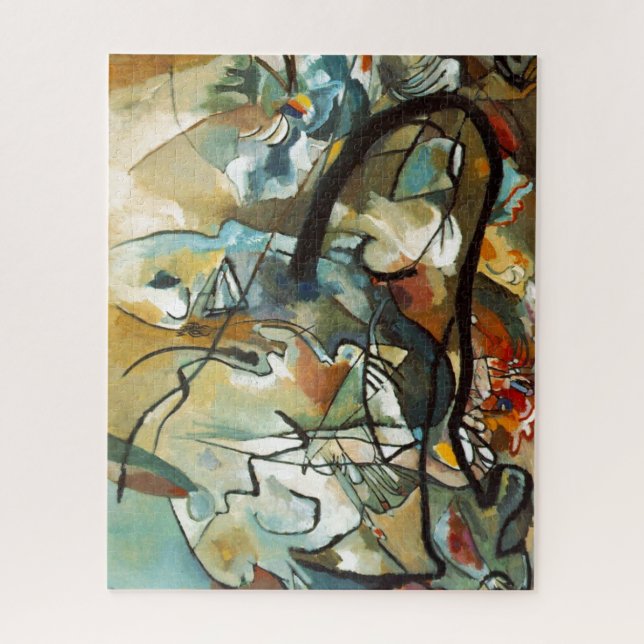 Puzzle Kandinsky Composition V Peinture Abstraite (Vertical)