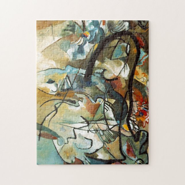 Puzzle Kandinsky Composition V Peinture Abstraite (Vertical)